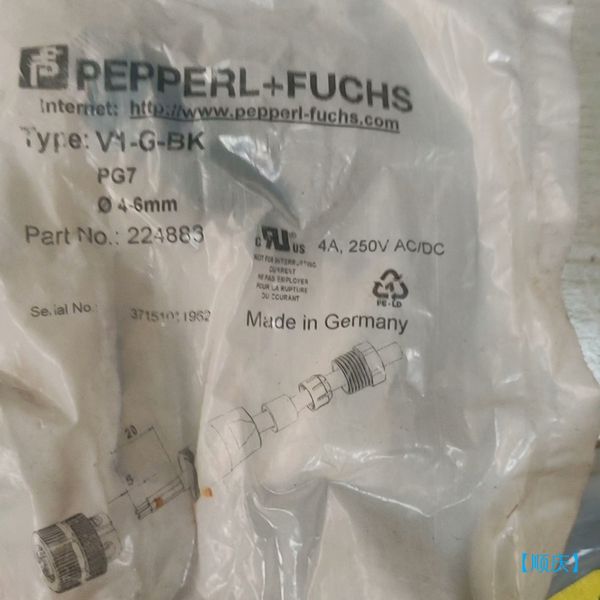 【顺庆】全新P+F倍加福连接器插头V1S-G-BK，单价100，共5【议价