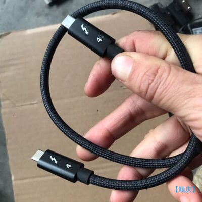 【顺庆】2米编织雷电4数据线 thunderbolt3升级版 支持1【议价】