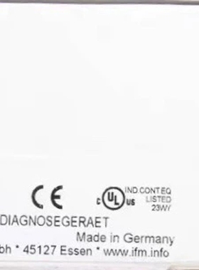 【顺庆】VE1001 易福门全新振动传感器【议价】