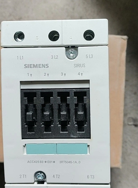 库存西门子3RT5045一1AH00交流接触器 用到的联系【议价】
