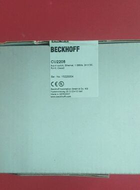 【顺庆】倍福BECKHOFF模块CU2208全新原装未拆封正品【议价】