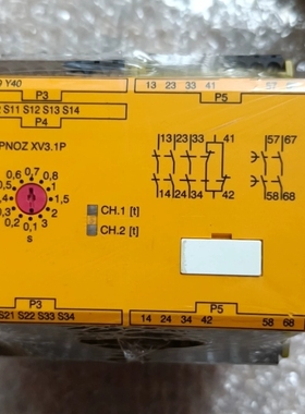 【顺庆】皮尔兹安全继电器PNOZ XV3.1P  777532实物拍【议价】