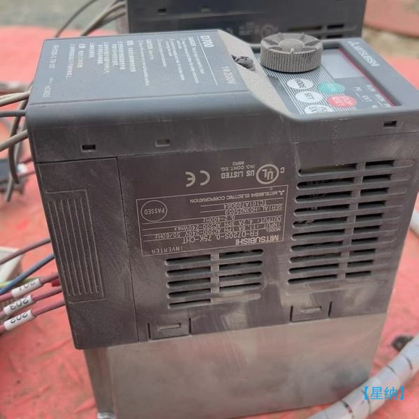 【星纳】三菱D700变频器，型号FR-D720S-0.75K-CHT【议价】