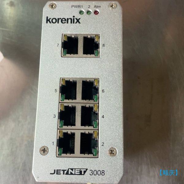【顺庆】korenix 工业交换机 JETNET 3008，拆机下来【议价】