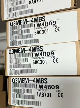 【顺庆】全新MITSUBISHI三菱 Q3MEM-4MBS PLC模【议价】