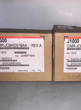 【顺庆】安川变频器CIMR-JCBA0001BAA 现货有很多【议价】