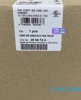 【顺庆】Phoenix菲尼克斯2905744，菲尼克斯CBME8 2【议价】