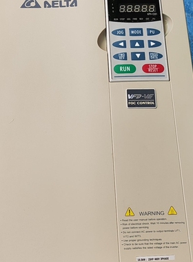 台达变频器VFD185V43A–2，崭新【议价】