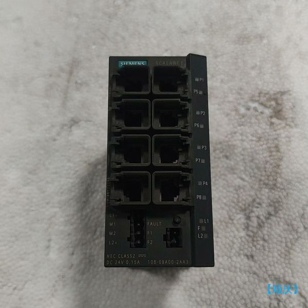【顺庆】西门子X108交换机6GK5108-0BA00-2AA3 二【议价】