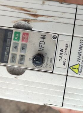 【顺庆】台达变频器1.5kwⅤFD015M43B 拆机的包好的【议价】