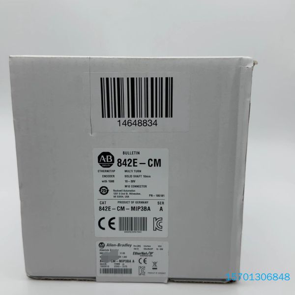 【顺庆】842E-CM-MIP3BA美国罗克韦尔AB以太网编码器全新【议价】