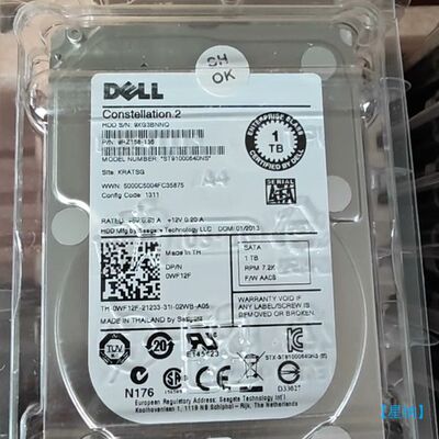 【星纳】全新 戴尔 1t sata st91000640ns，有几个【议价】
