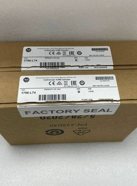 【顺庆】1756-L74/B 控制器 全新原装 开封 议价【议价】