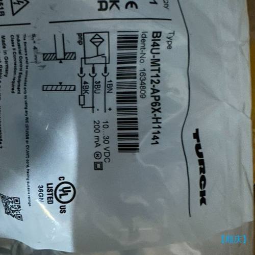 【顺庆】TURCK图尔克全新感应器BI4U-MT12-AP6X-H1【议价】