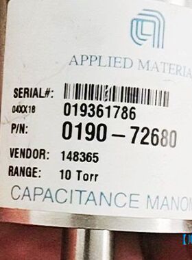 【顺庆】MKS0190-76280   10torr【议价】