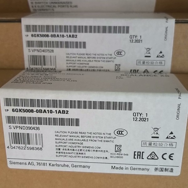 【顺庆】6GK5008-0BA10-1AB2西门子交换机XB008全【议价】