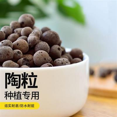 陶粒花盆专用垫底透气颗粒水培多肉铺面石陶土粒球火山石颗粒