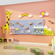 饰环境创意材料主题成品展示板文化毛毡贴画布置 高端幼儿园墙面装