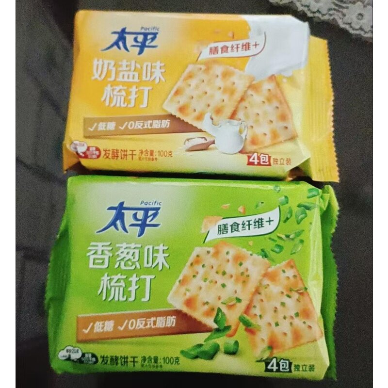 太平梳打饼干香葱奶盐苏打饼干早餐饼干办公室零食囤货送礼