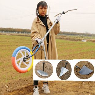 极速器工具锄a草m锄地连根车手锄头小型农用z动U家用开沟培土机