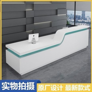 卫生院导医e台导诊台护士站工作台医院前台接待台口腔牙科诊所定