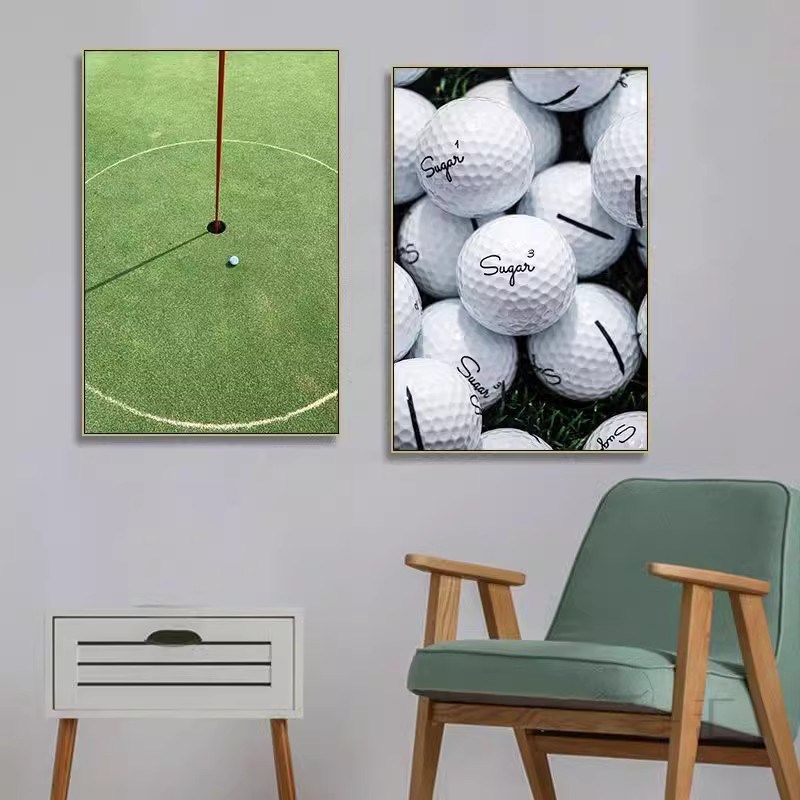 高尔夫球俱乐部挂画体育馆娱乐会所休息室装饰画GolfW球场球杆壁,家居饰品,现代装饰画,淘宝优惠券,粉丝福利购,淘宝优惠卷