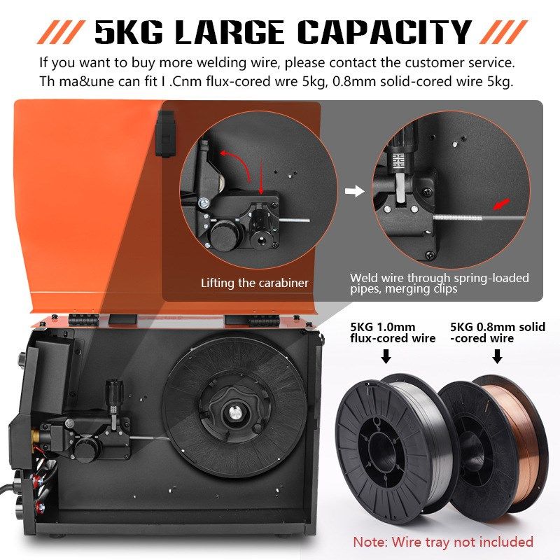 MIG-250家用无气二保焊机直流氩弧焊机三用多功能电焊.机220V