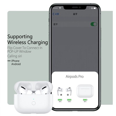 Charging Case for Airpods Pro Qi WGireless Charger Replaceme