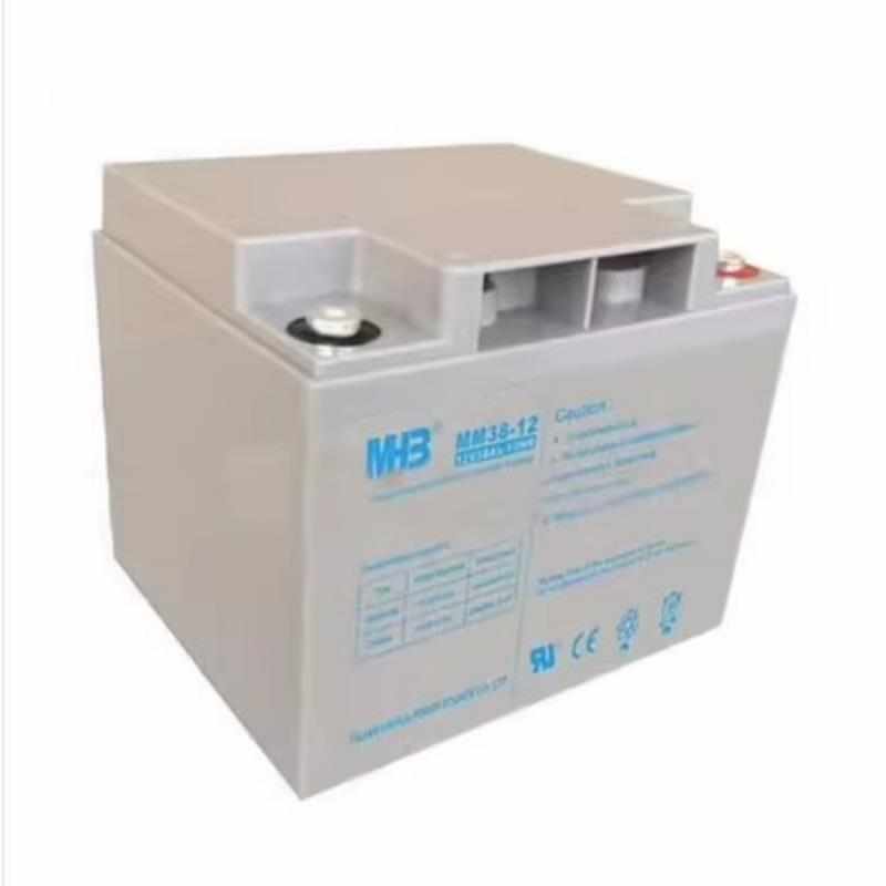 MHB闵华蓄电池MS/12V38AH 直流屏 H消防主机 UPS电源等各种设备用