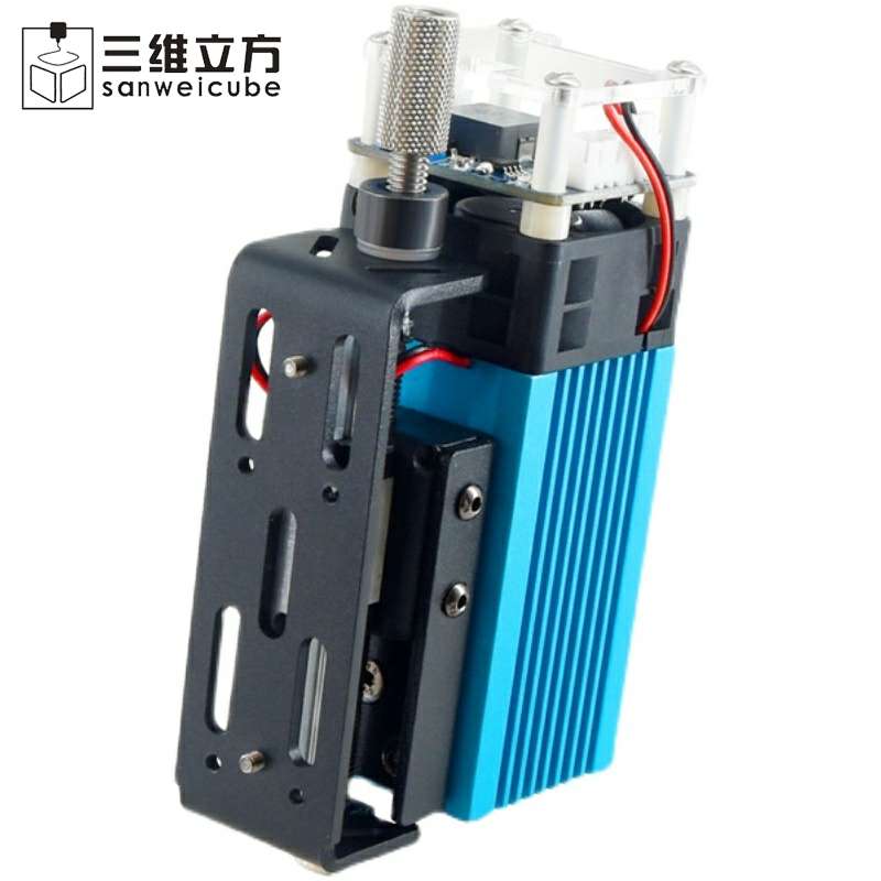 5.5W光功率定焦压缩激光器  蓝光激光头切割模组R雕刻机40W大功率