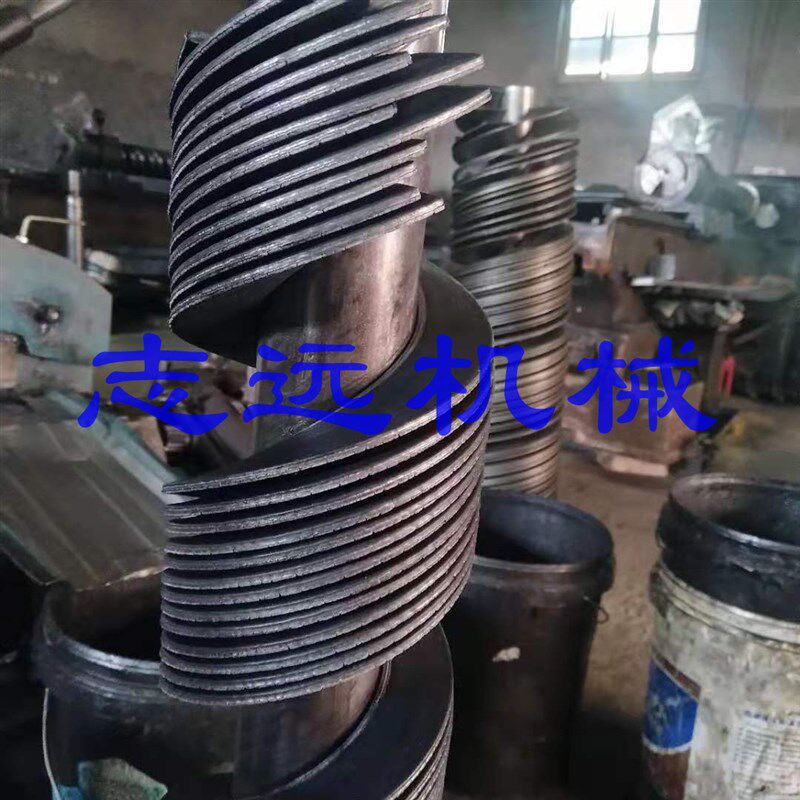 热销加厚耐磨螺旋片绞龙叶片饲料搅拌机上料机提升V机输送机蛟龙