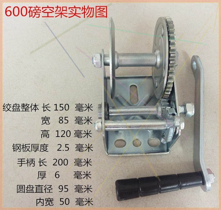 热销速发新品升降绳子滑轮手w摇钢丝v绳起重机神器紧线器自锁吊装
