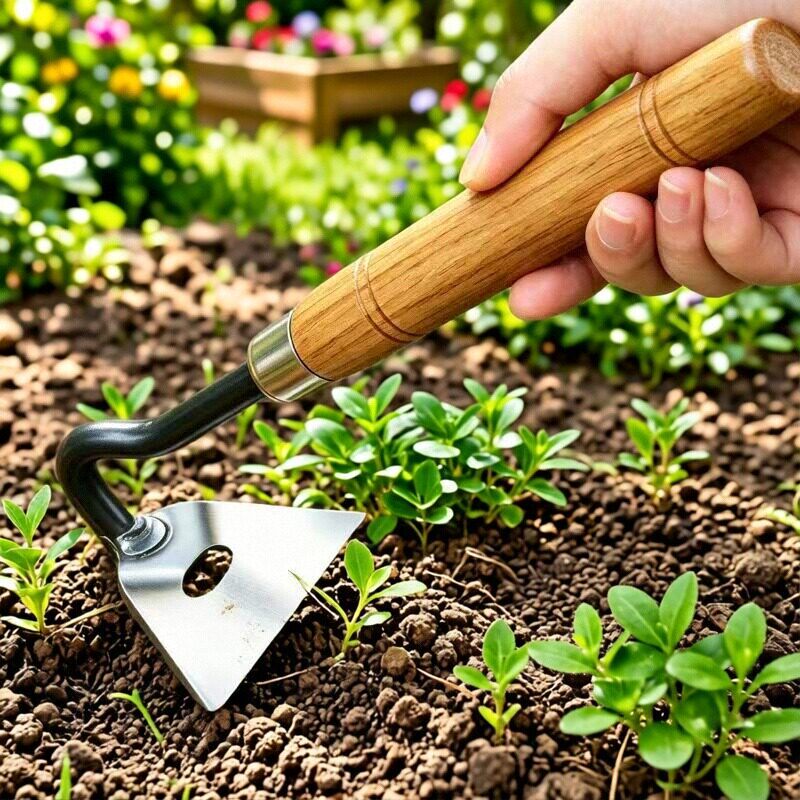 小锄头除草种菜松土腐烂皮