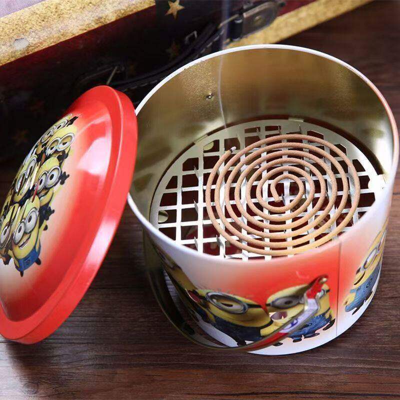 手提带盖蚊香户外露营钓鱼家用