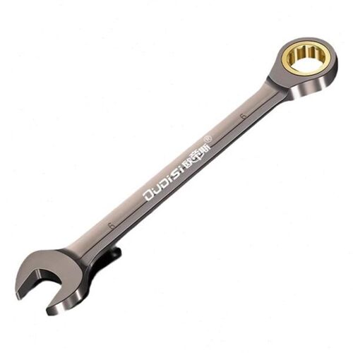 国德双向棘轮扳手快速梅花开口两用扳手工业级R省力齿轮快扳工具