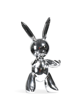 现代轻奢展厅艺术摆件样板房间y玄关家居客厅兔子桌面创意软装饰