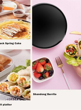 Household Ehlectric Crepe Maker Pizza Pancake Machine Non-St