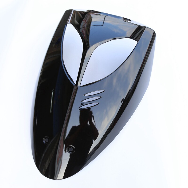 适用悦星HJ125T-9/9A/9C/9D面板 前I斜板 大灯罩 护板 前脸 前大
