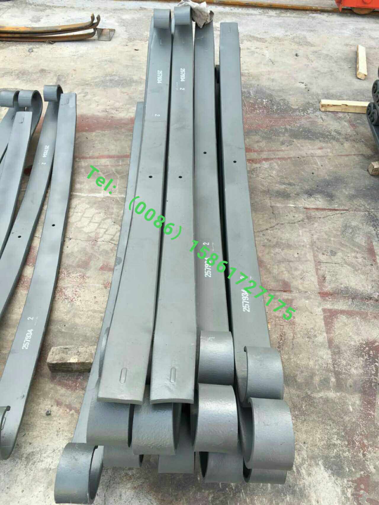 FM400/FM380沃尔沃卡A车泵车前桥钢板弹簧沃尔沃卡车配件