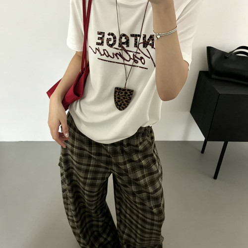 meet up studio-毛面料配保温眼镜包短袖T短袖T恤(配眼镜包)51507