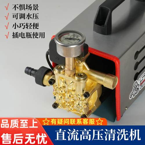 36V48V60V72V直流无刷高压清洗机货车电瓶车户外打药专用全铜电机