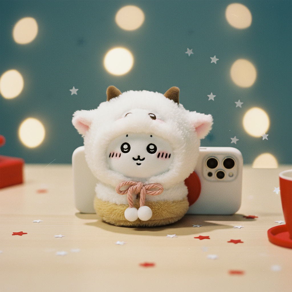 日本HOUSID吉伊小羊套装包包挂件毛绒玩偶乌萨奇钥匙扣新年礼物女,服饰配件/皮带/帽子/围巾,包挂件,淘宝优惠券,粉丝福利购,淘宝优惠卷