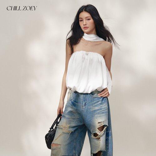 CHILLZOEY显瘦百搭辣妹风抹胸