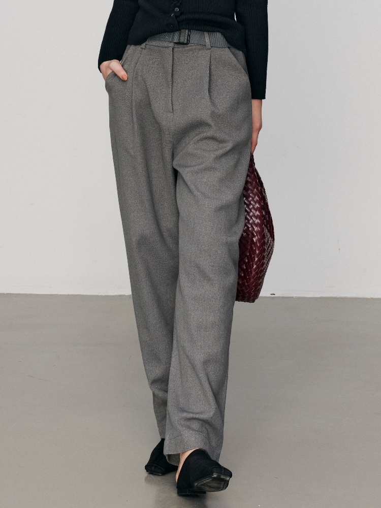 CHILL ZOEY 气质通勤哈伦裤2025年春季新款哈伦裤