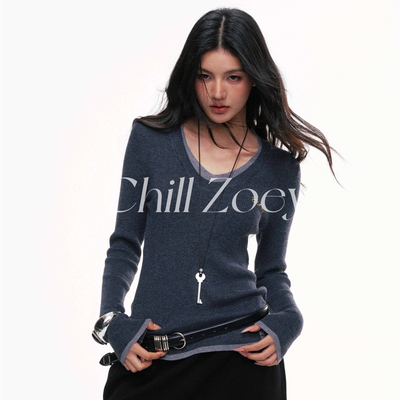 CHILLZOEY冬日变奏曲假两件内搭