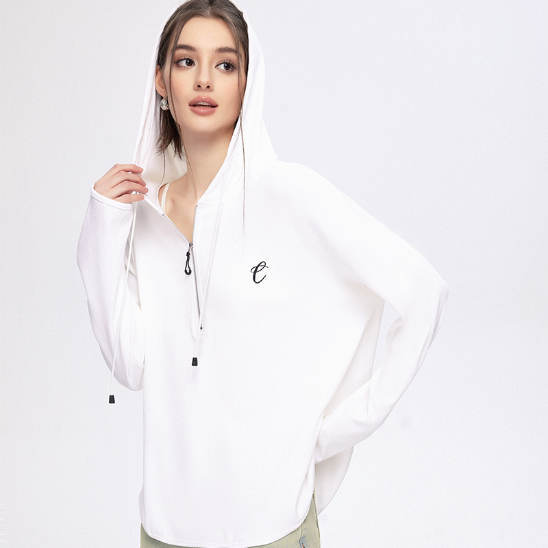 CHILLZOE抽绳连帽T恤