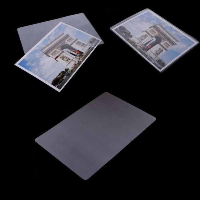 100Pcs 4\x6\ Laminate Film Thermal Laminating PoXuch Glos
