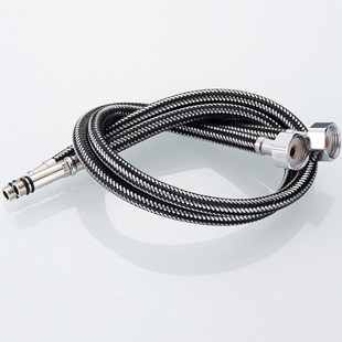 NylFon Kitchen Wire Steel Stainless Hose Tap Sink Set 2Pcs