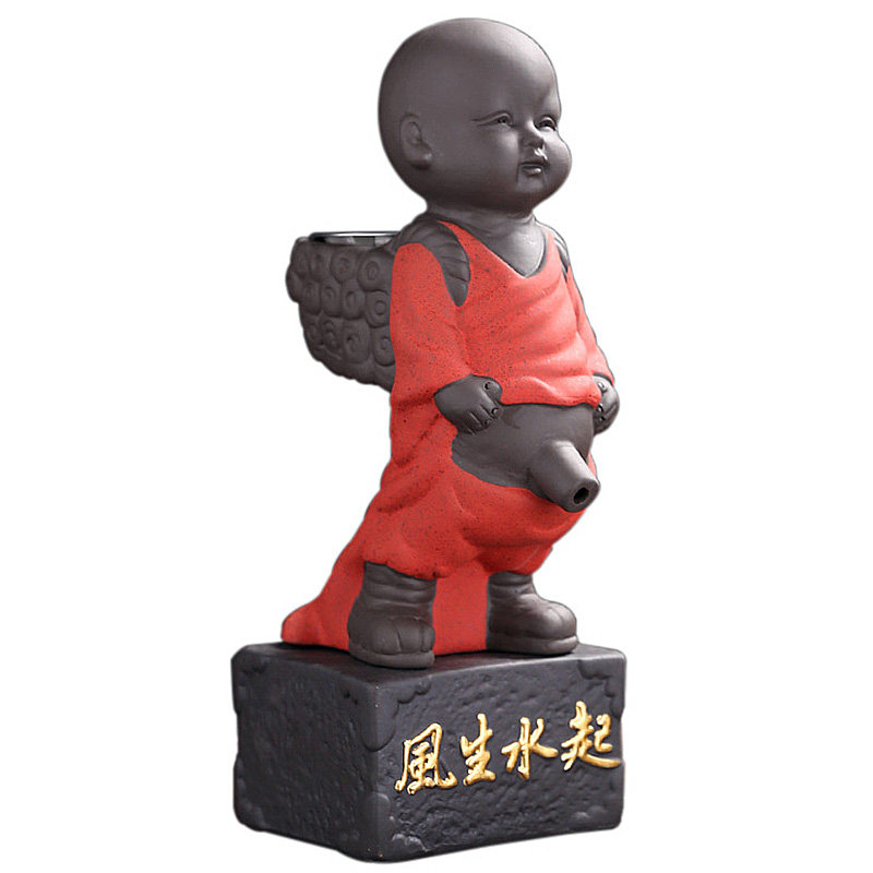 新品风生水起撒尿茶童茶宠泡x茶童子尿茶壶小孩尿尿茶具尿童小和