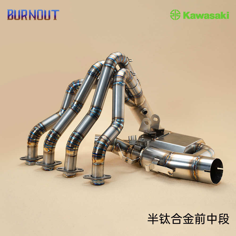 适用于KAcWASAKI川崎Z900改装调音排气管Z900原厂外观机械阀门排